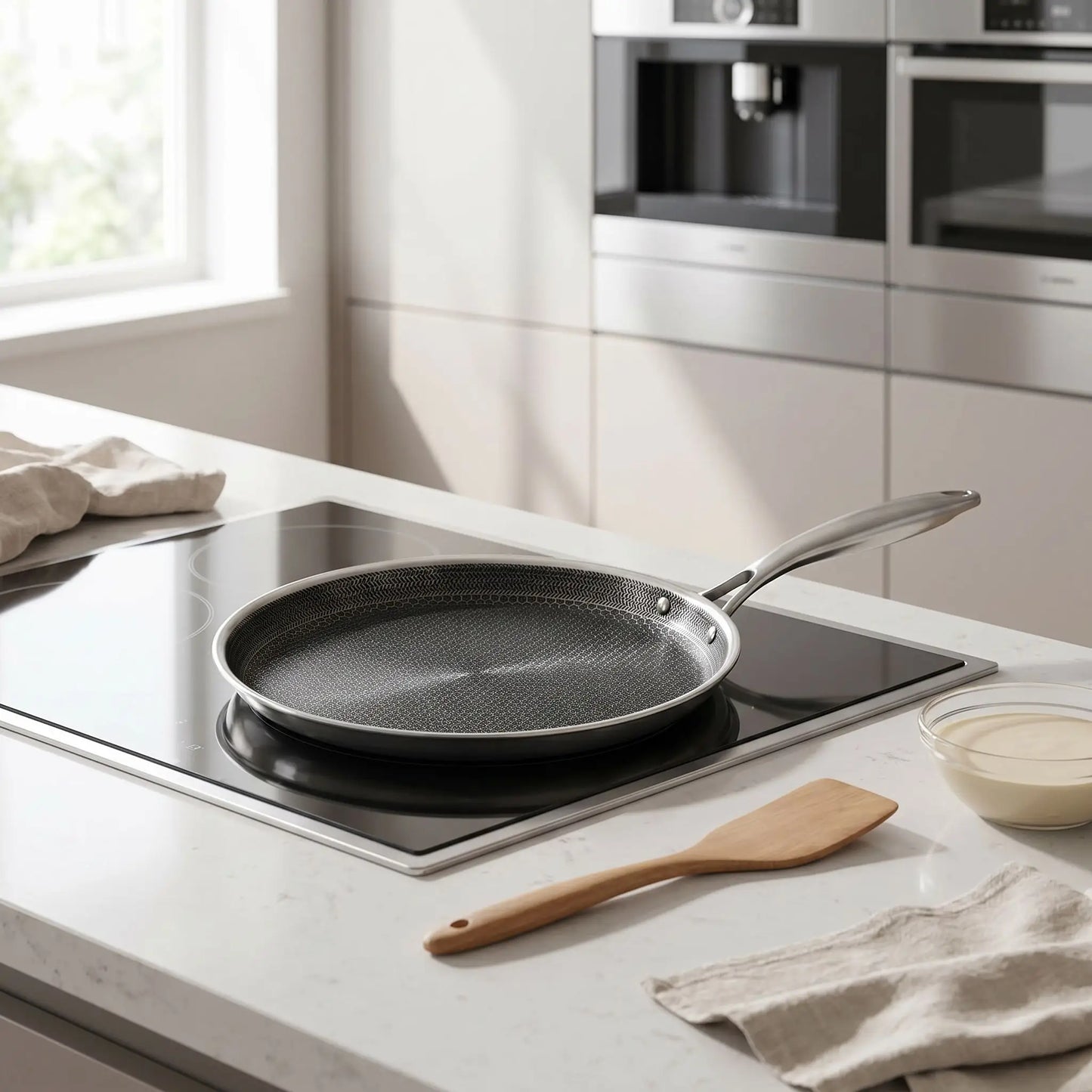 Poele crepiere induction facile a utiliser nettoyer