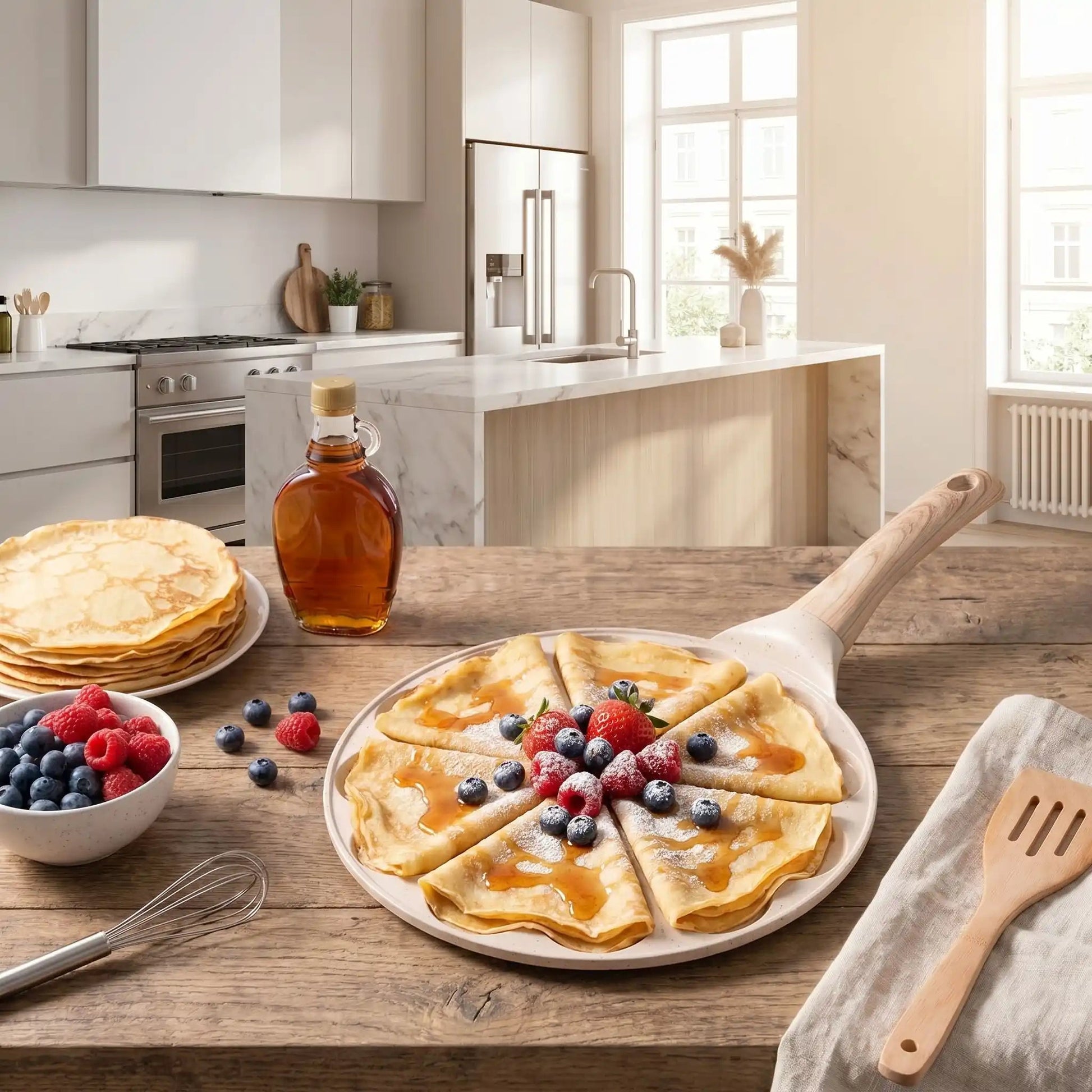 crepiere induction crepe coeur moderne