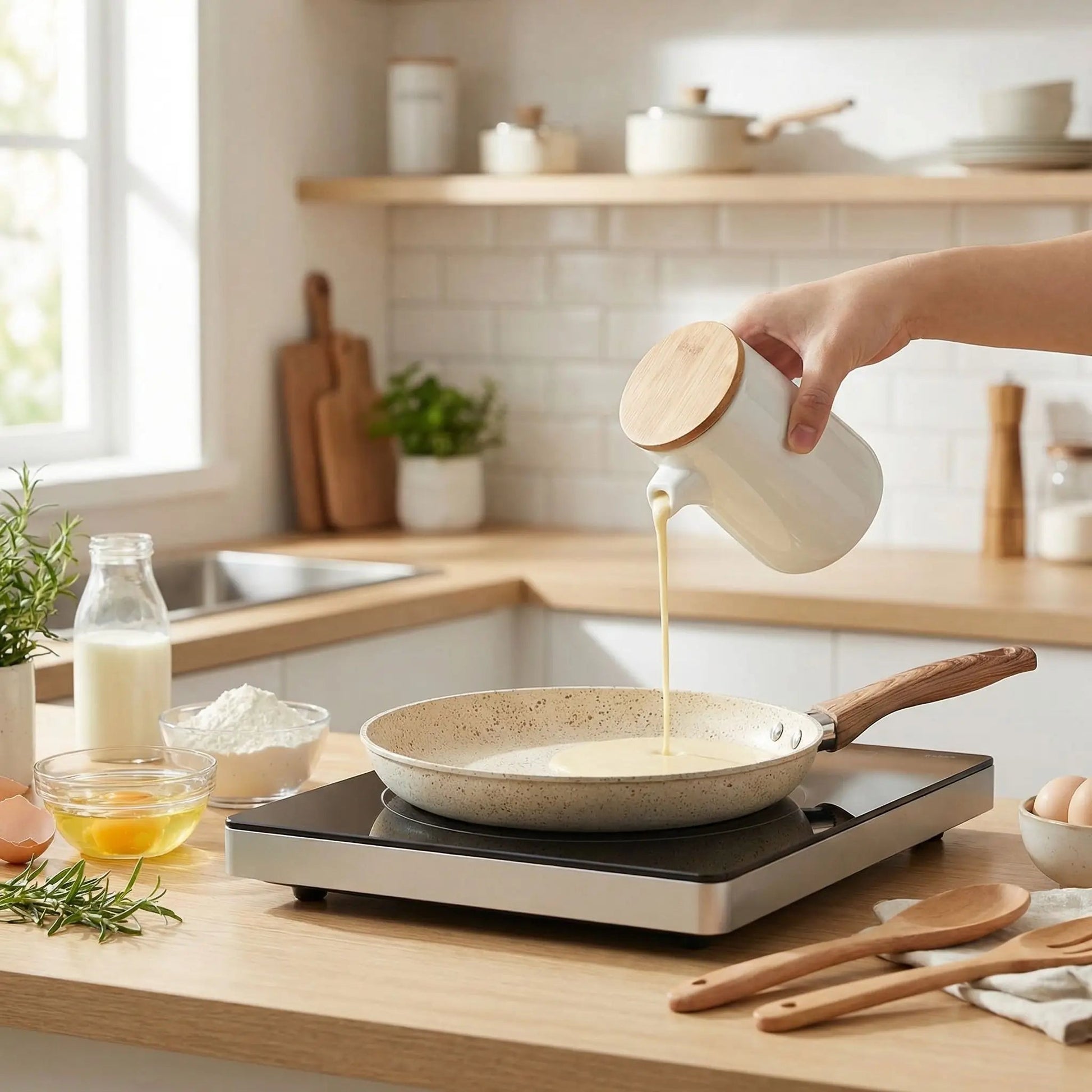 CREPIERE INDUCTION | CREPELISSE Antiadhésive - Ma - duocuisson