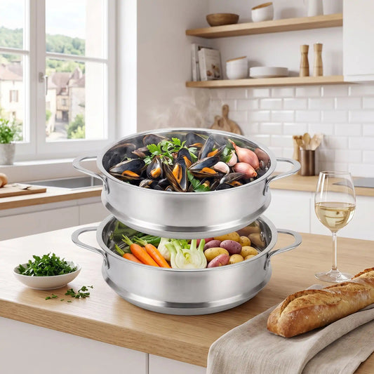 Cuiseur vapeur en inox | VitaSain - Ma-duocuisson