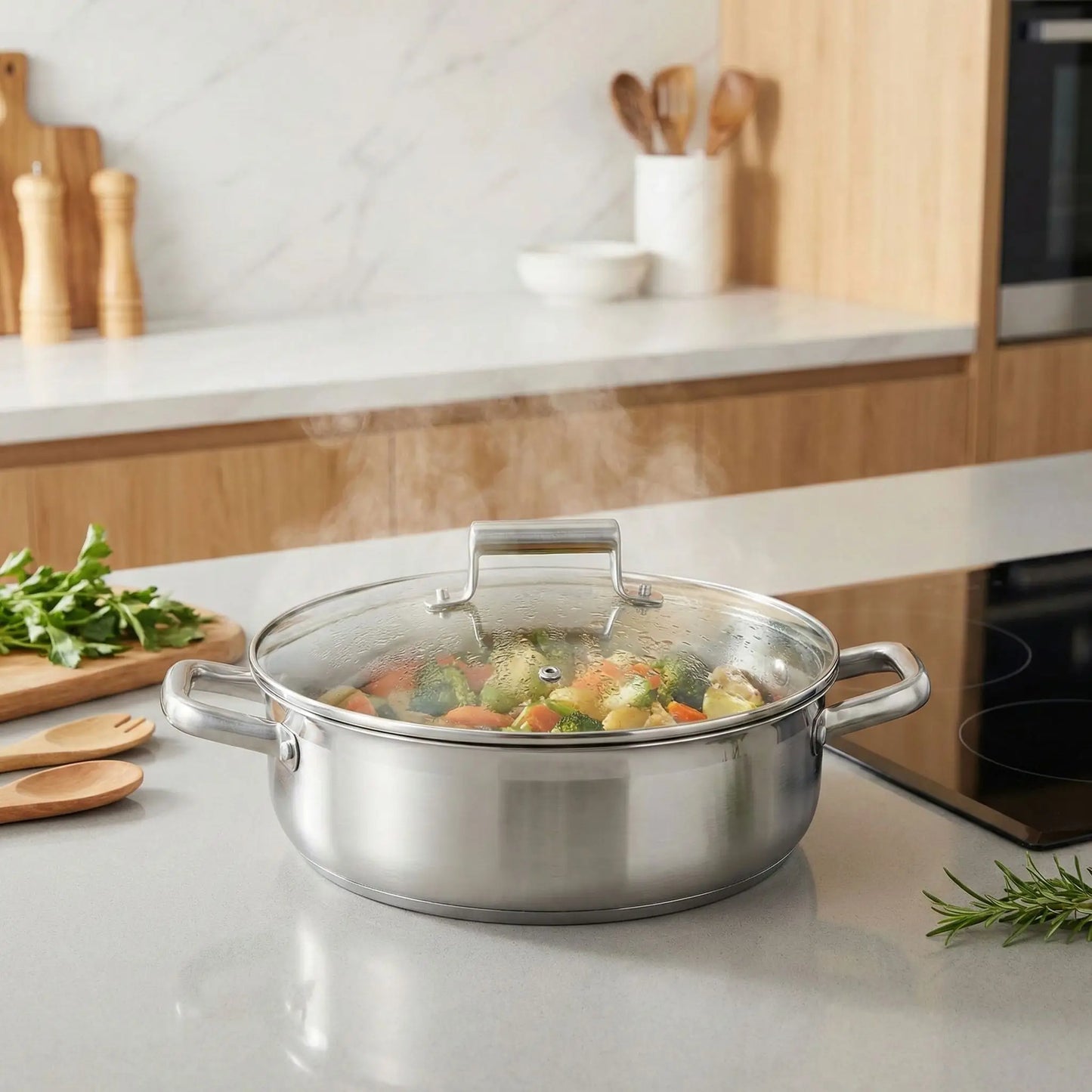 faitout inox cuisson rapide