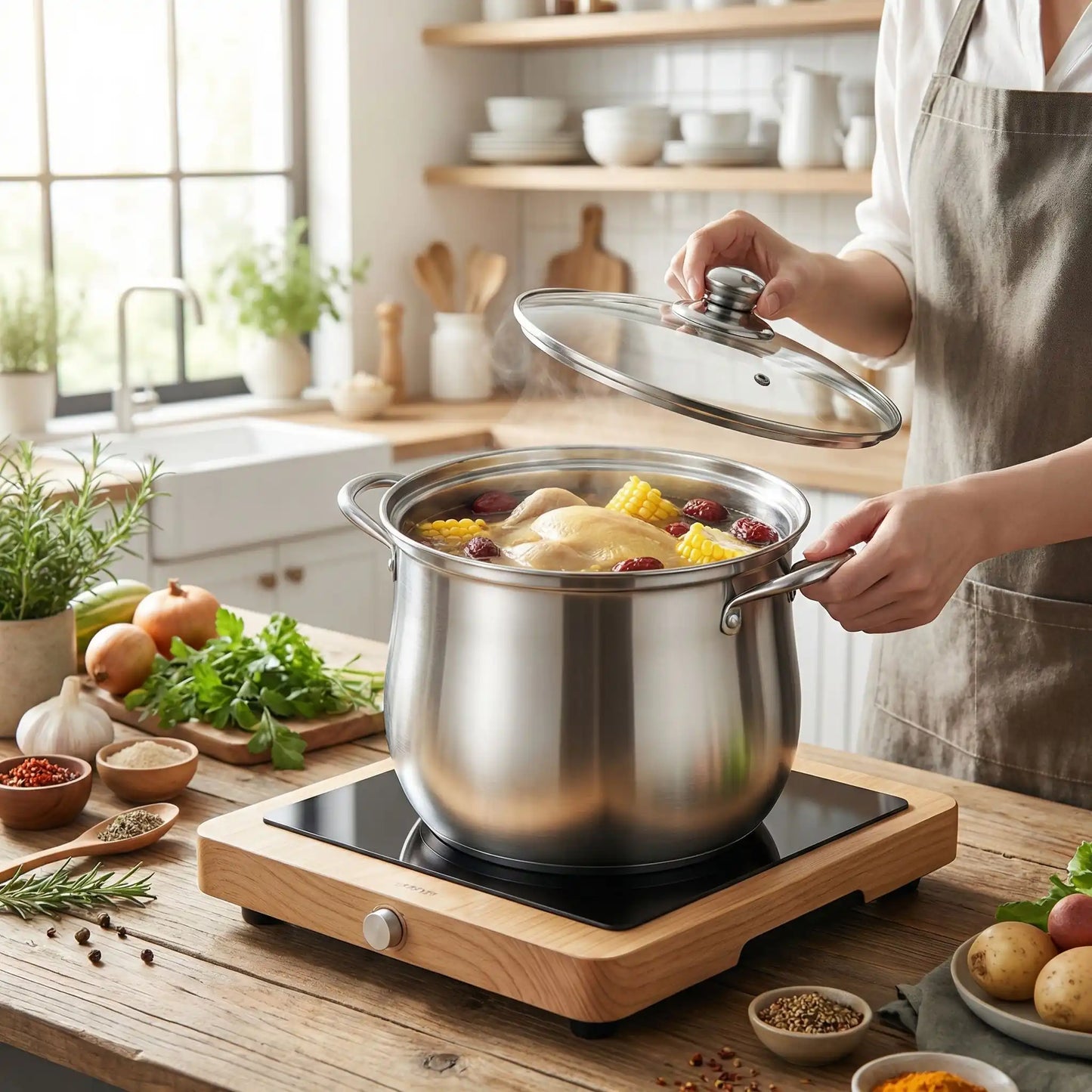 faitout inox ideal pour soupe