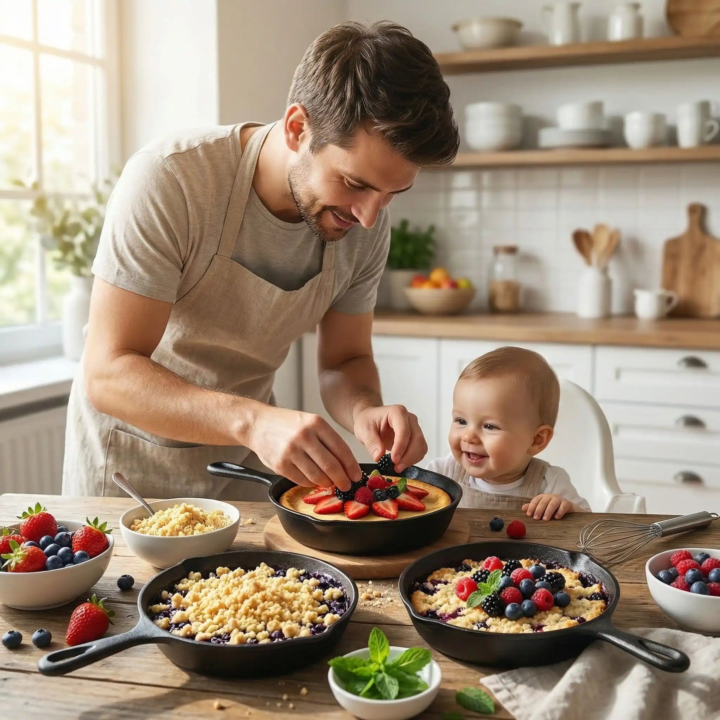 POELE EN FONTE | Trio Uniforme - Ma - duocuisson