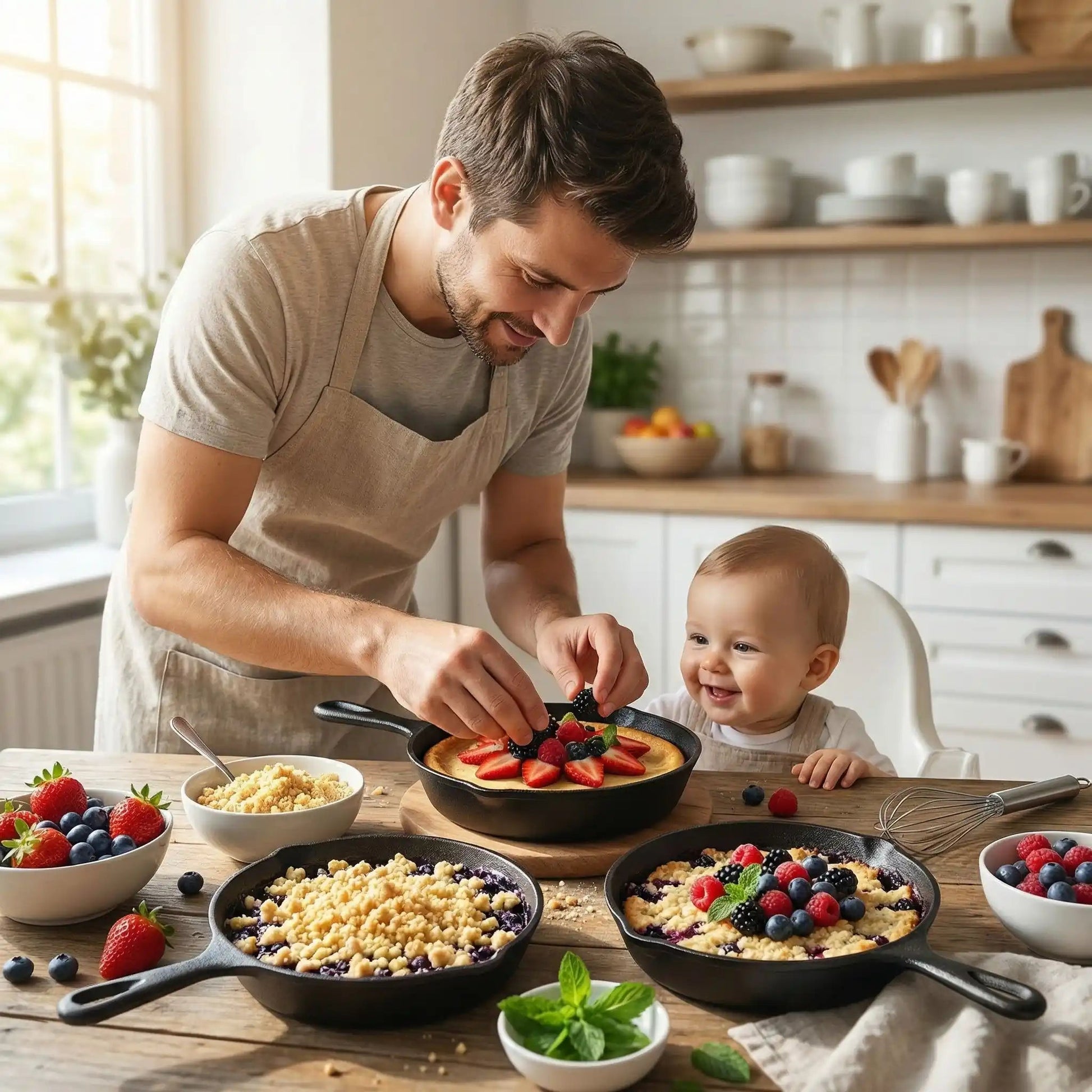 POELE EN FONTE | Trio Uniforme - Ma - duocuisson
