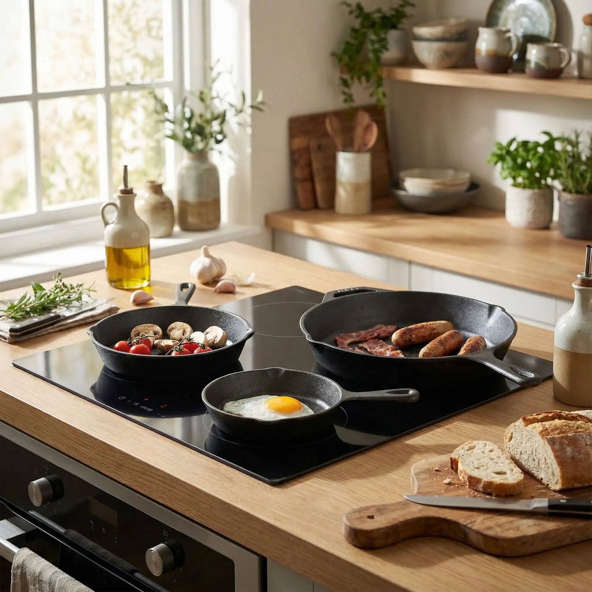 POELE EN FONTE | Trio Uniforme - Ma - duocuisson