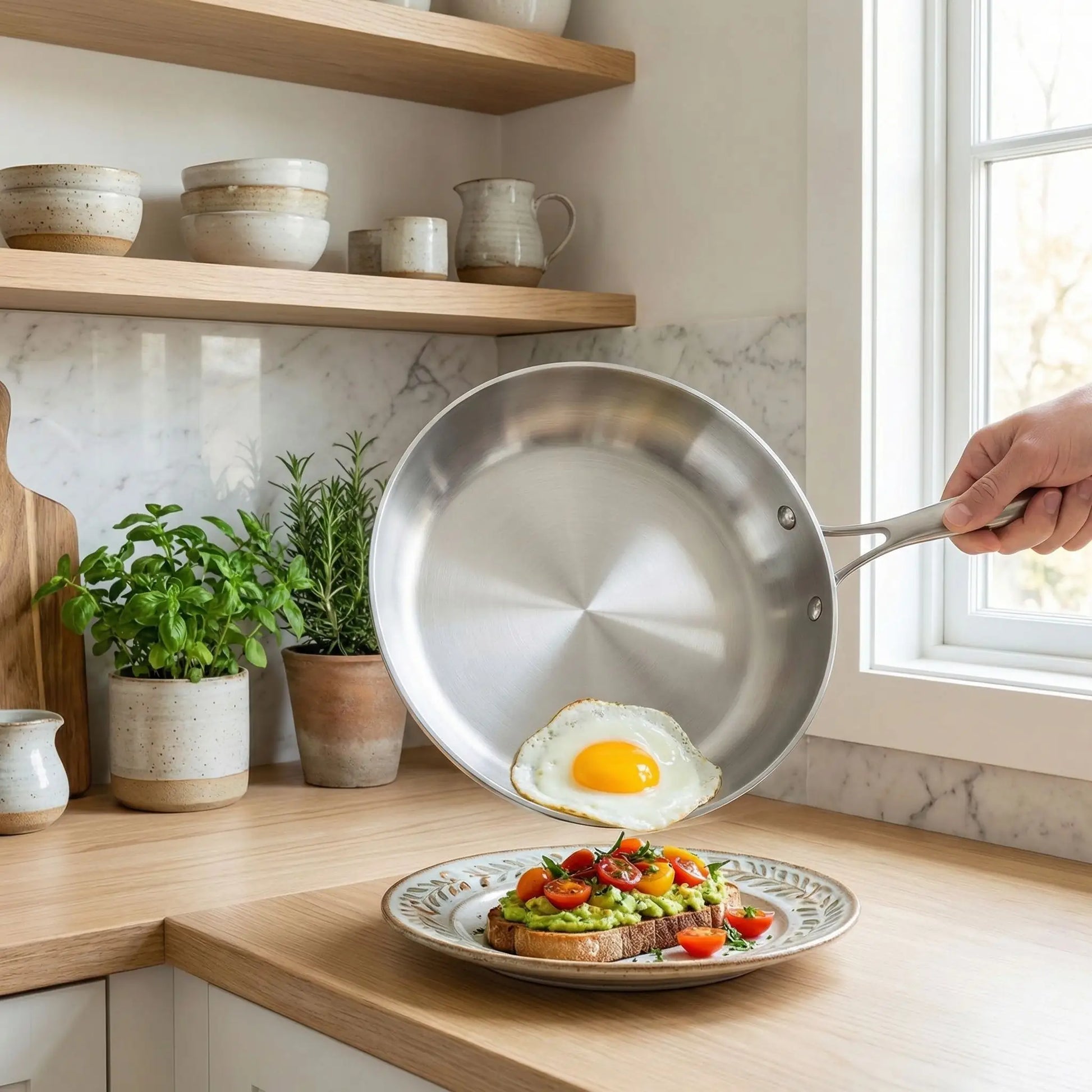 poele inox induction indispensable en cuisine