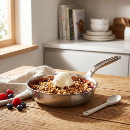POELES EN INOX | Compatible Induction 12cm - Ma - duocuisson