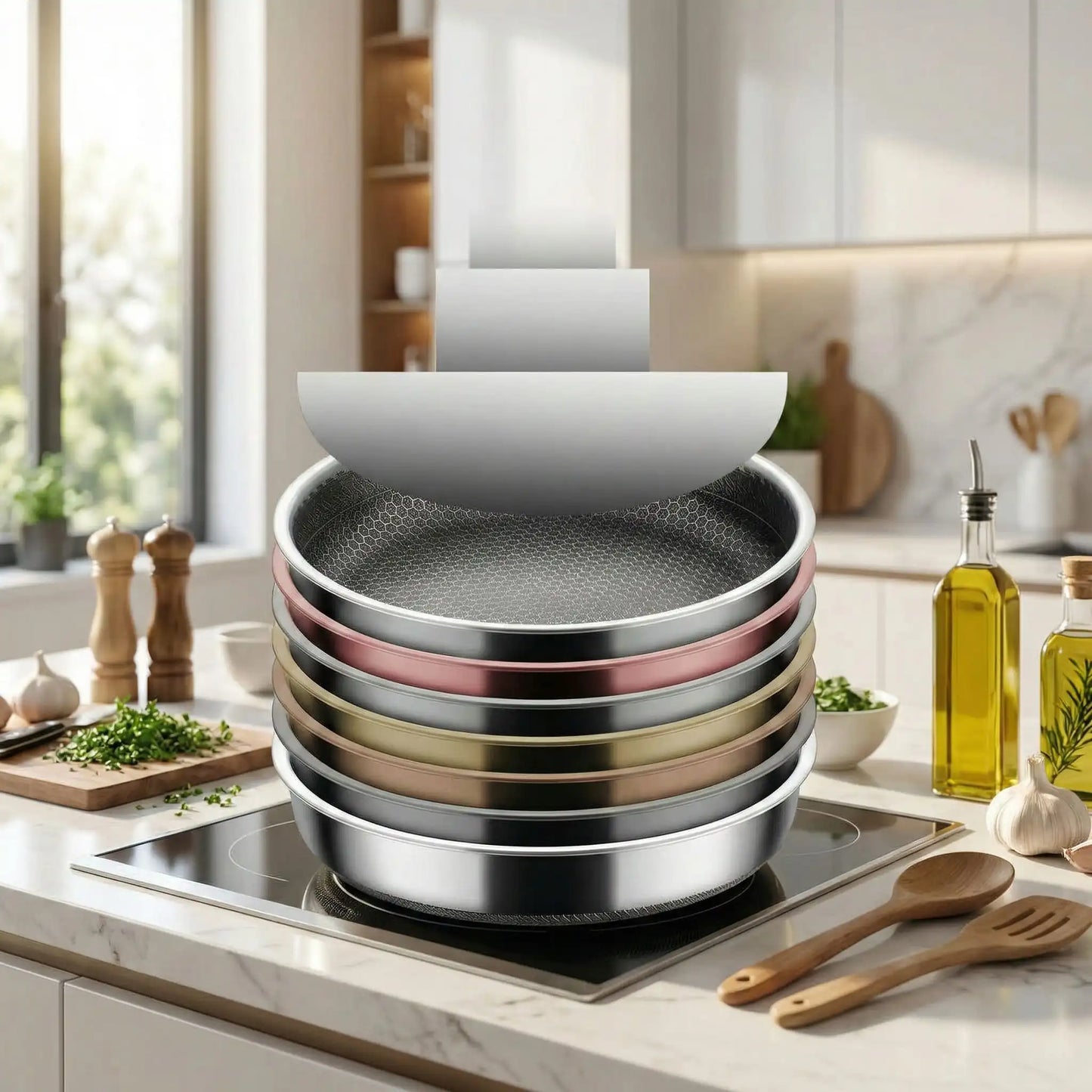poeles en inox qualite premuim