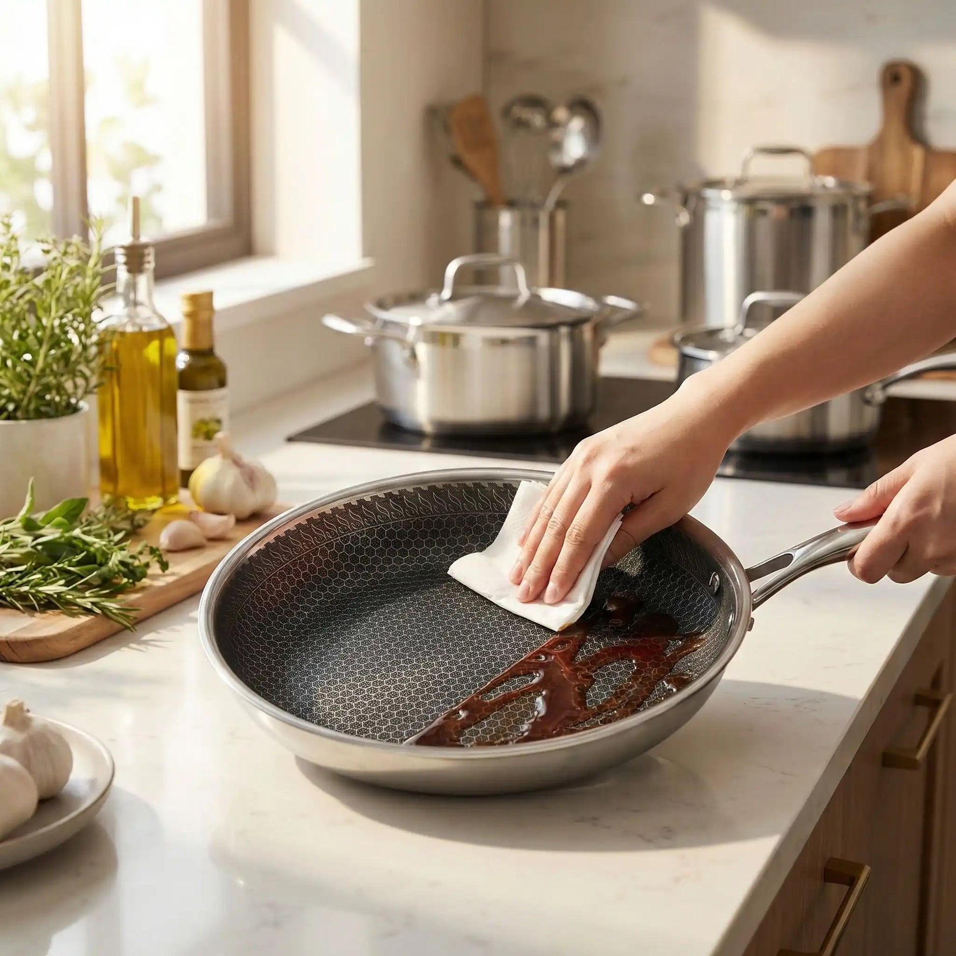 POELES EN INOX |STEELIA - Ma - duocuisson