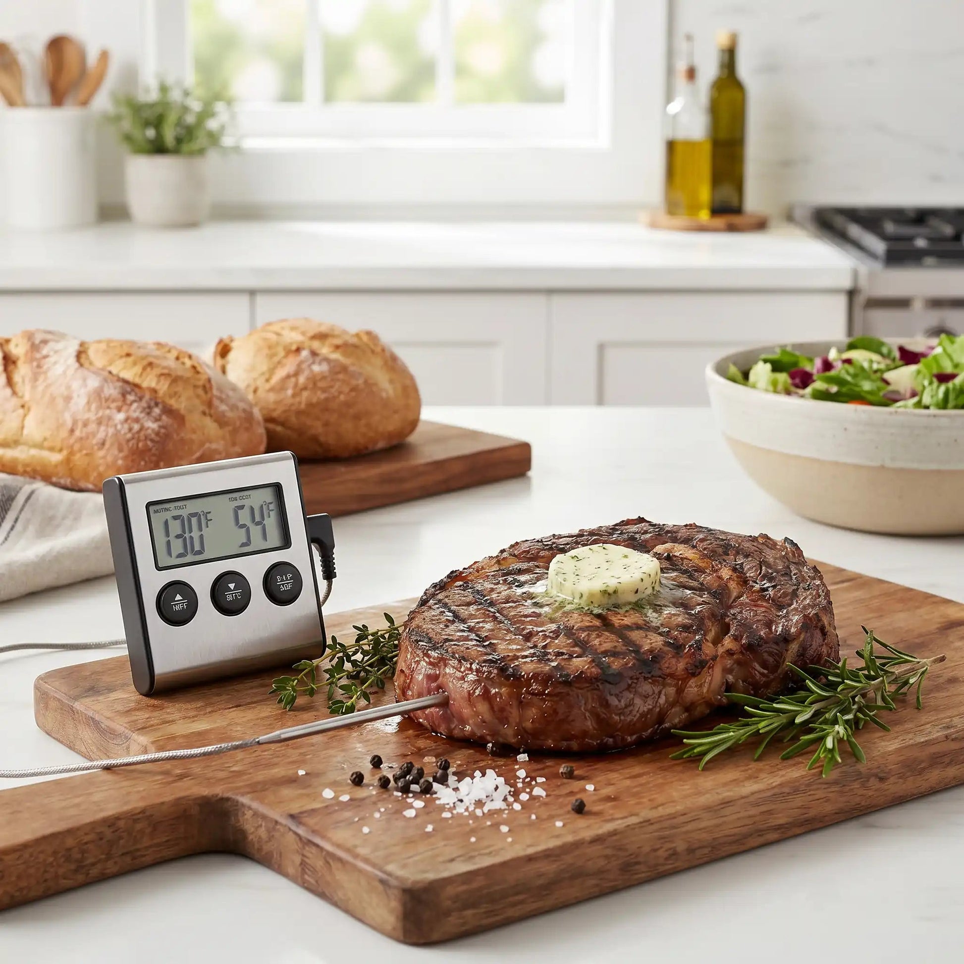 THERMOMETRE DE CUISSON | thermo Minuterie - Ma - duocuisson